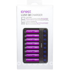 Зарядное устройство Efest LUSH Q8 (универсальное для всех аккумуляторов)