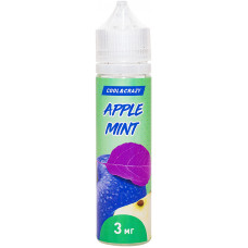 Жидкость Cool Crazy 60 мл Apple Mint 3 мг/мл МАРКИРОВКА