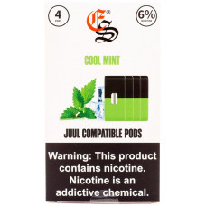 Картридж EON SMOKE PODS Cool Mint 4 шт 1 мл 60 мг (совмещается с JUUL)