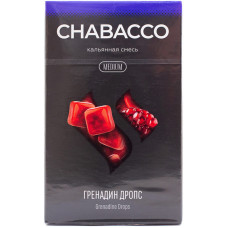Смесь Chabacco Mix 50 гр Medium Гренадин Дропс Grenadine drops (кальянная без табака)