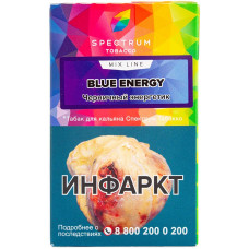 Табак Spectrum Mix Line 40 гр Черничный энергетик Blue Energy