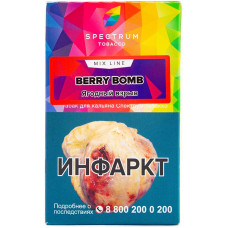 Табак Spectrum Mix Line 40 гр Ягодный взрыв Berry Bomb