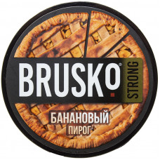 Смесь Brusko 50 гр Strong Банановый пирог (кальянная без табака)