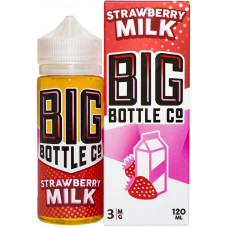 Жидкость Big Bottle Co 120 мл Strawberry Milk 3 мг/мл